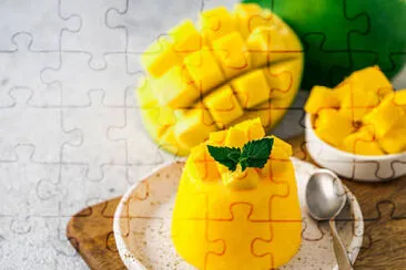 a jigsaw puzzle