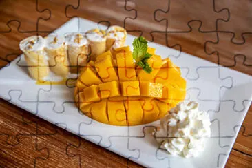 a jigsaw puzzle