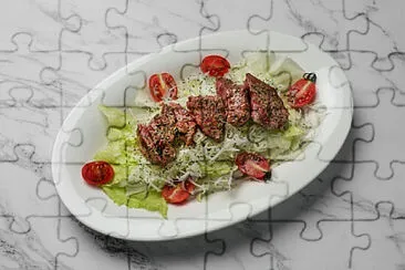 a jigsaw puzzle