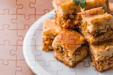 a jigsaw puzzle