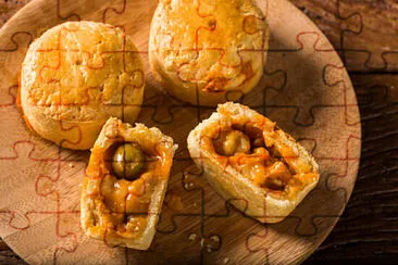 a jigsaw puzzle