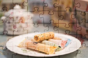 a jigsaw puzzle