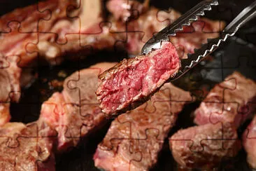 a jigsaw puzzle