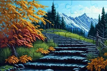Escalera jigsaw puzzle