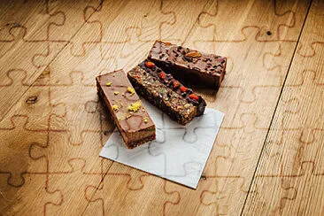 a jigsaw puzzle