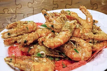 a jigsaw puzzle