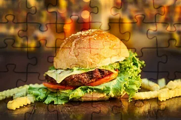 a jigsaw puzzle