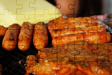 a jigsaw puzzle