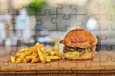 a jigsaw puzzle