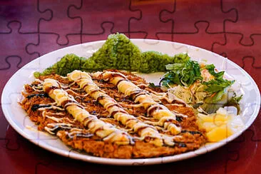a jigsaw puzzle