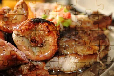 a jigsaw puzzle