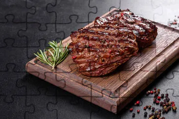 a jigsaw puzzle