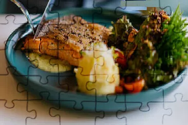 a jigsaw puzzle