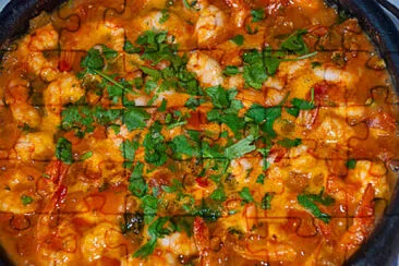 a jigsaw puzzle