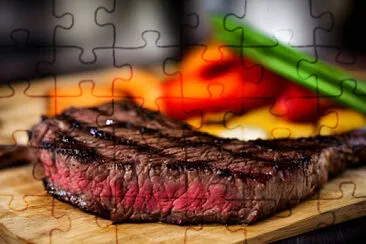 a jigsaw puzzle