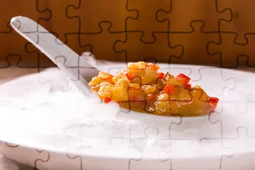 a jigsaw puzzle