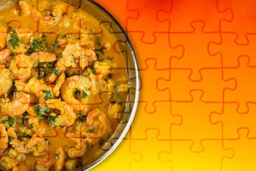 a jigsaw puzzle