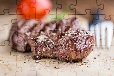 a jigsaw puzzle