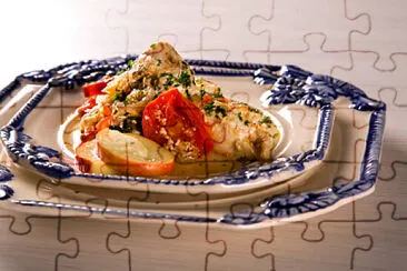a jigsaw puzzle