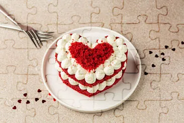 a jigsaw puzzle