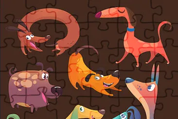 DOG jigsaw puzzle