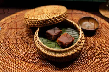 a jigsaw puzzle