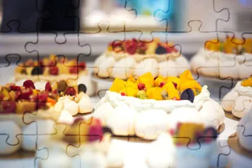 a jigsaw puzzle