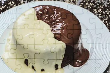 a jigsaw puzzle