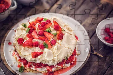 a jigsaw puzzle