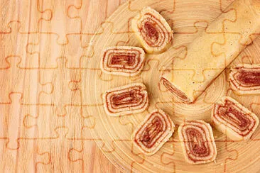 a jigsaw puzzle