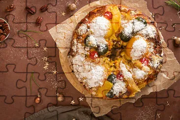 a jigsaw puzzle