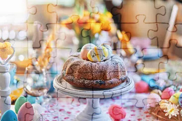 a jigsaw puzzle