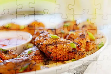 a jigsaw puzzle