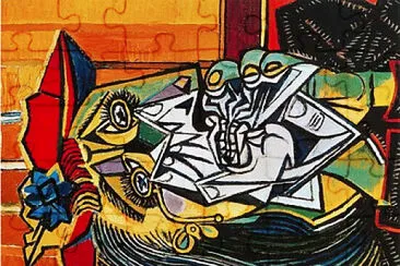 Picasso la femme qui pleure jigsaw puzzle