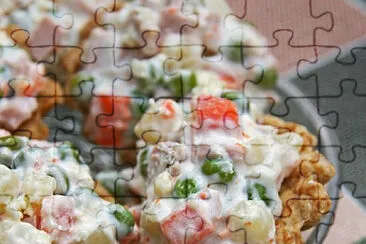 a jigsaw puzzle