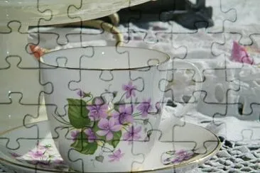 Pretty Setting for Tea