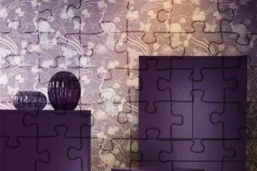 Purple Furniture Pieces jigsaw puzzle