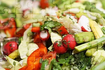 a jigsaw puzzle