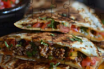 a jigsaw puzzle