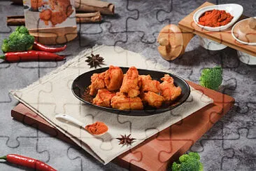 a jigsaw puzzle