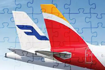 a jigsaw puzzle
