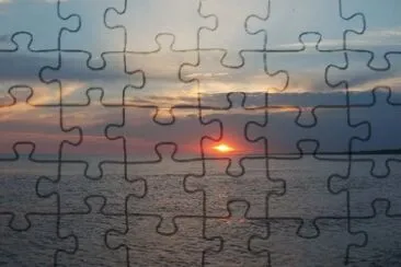 Entrada del Sol en AtlÃ¡ntida jigsaw puzzle