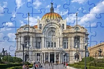 Palacio de las Bellas Artes jigsaw puzzle