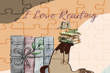 I Love Reading jigsaw puzzle