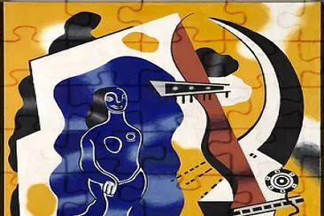 F.Léger la danseuse bleue