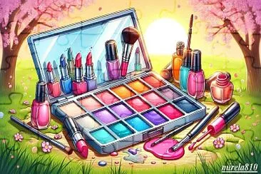 Makeup, cosmetics