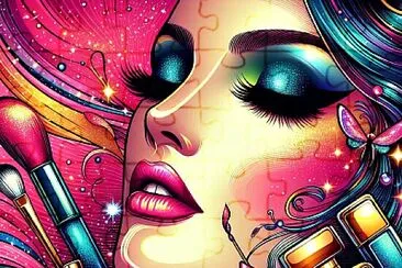 Makeup, cosmetics