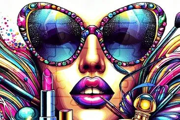 Makeup, cosmetics