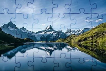 פאזל של Lago cordillerano
