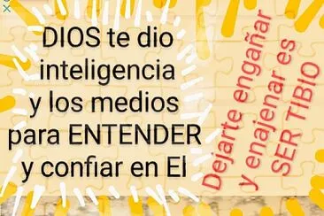 no seas tibio